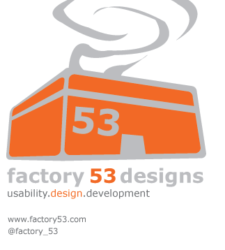 Factory53 53 Designs logo